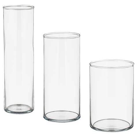Our selection of Centrepiece Fillers and Candles are ideal to use with our clear <strong>glass cylinder vases</strong>. . Glass cylinder vases